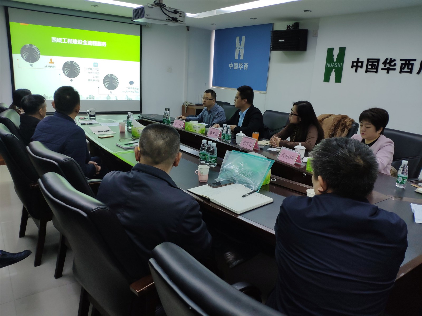 华西保险经纪公司赴广西分公司 进行业务宣讲交流