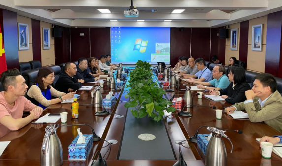 华西金控总经理周家立及副总经理张述军 等一行赴省建十二公司开展业务交流会